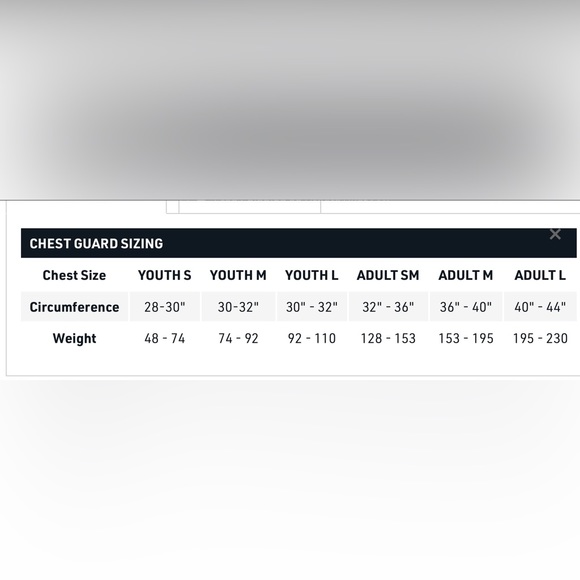 Evoshield NOCSAE Protective Chest Guard - Adult M - Picture 6 of 6